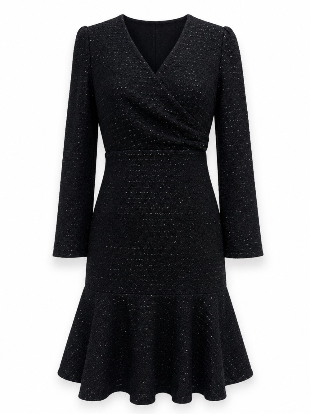 NWT Romantic & Luxury Chic Line Tinsel Holiday Dress - Picture 1 of 7